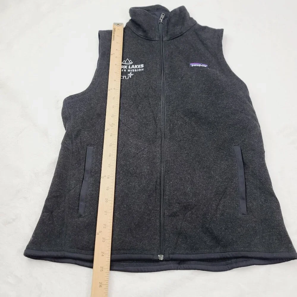 Patagonia Men's Black Better Sweater Sleeveless Thermal Fleece Vest Size M‎